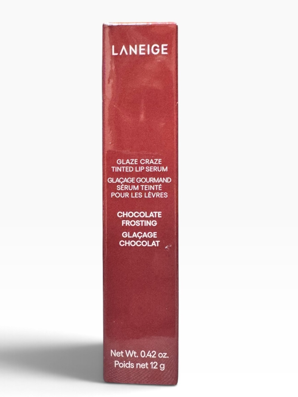 LANEIGE Glaze Craze Tinted Lip Serum Chocolate Frosting NEW - Picture 3 of 7